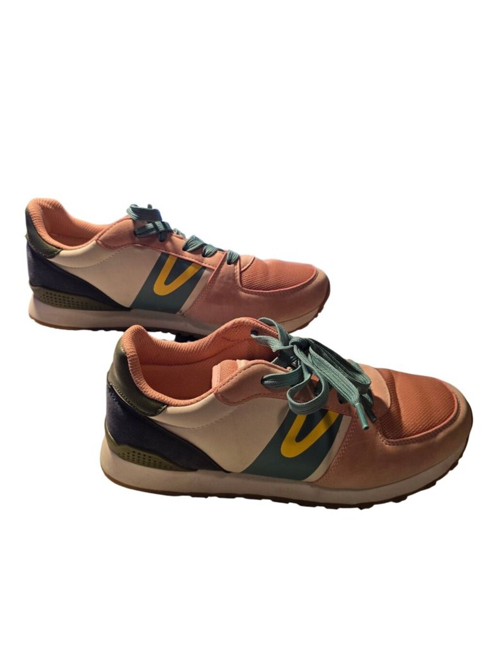 Tretorn Women's Loyola Pink Retro Casual Sneakers, 8.5 - Picture 4 of 8
